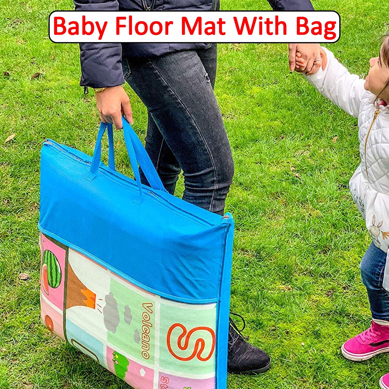 8059 Waterproof Double Side Baby Play Floor Mat for Kids Home With Bag (Size 120 x 180cm) 8059 Waterproof Double Side Baby Play Floor Mat for Kids Home With Bag (Size 120 x 180cm)